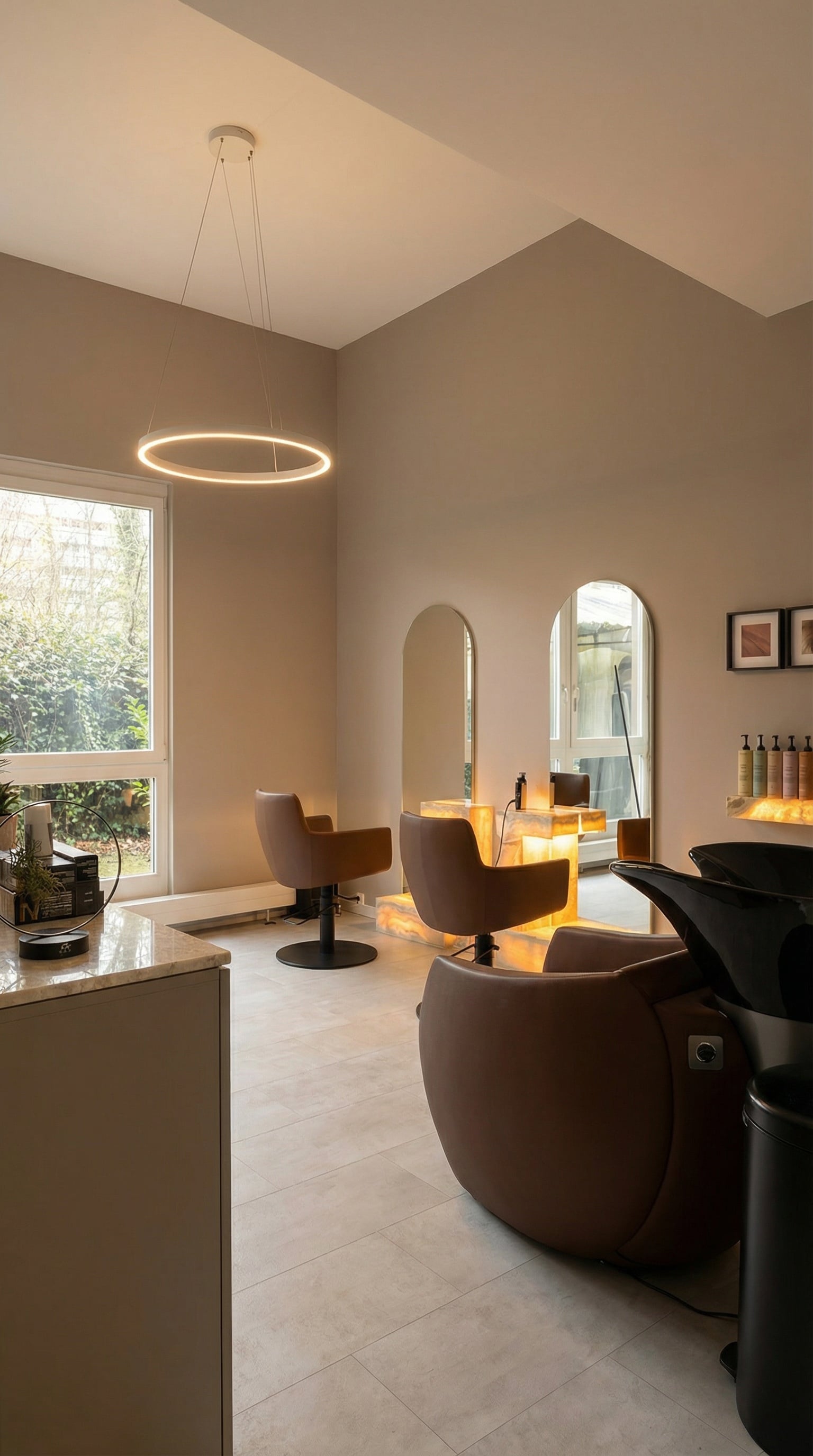DA Hair Art Salon Interior
